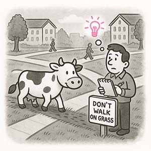 Paving the Cow Path